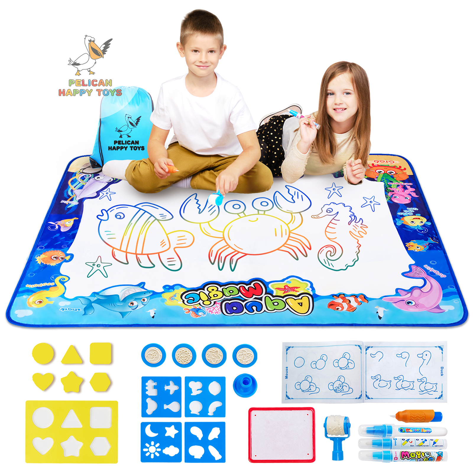 Акварисование PELICAN HAPPY TOYS Море - фото 2