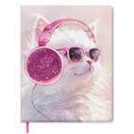 Дневник школьный Феникс + Кот в наушниках