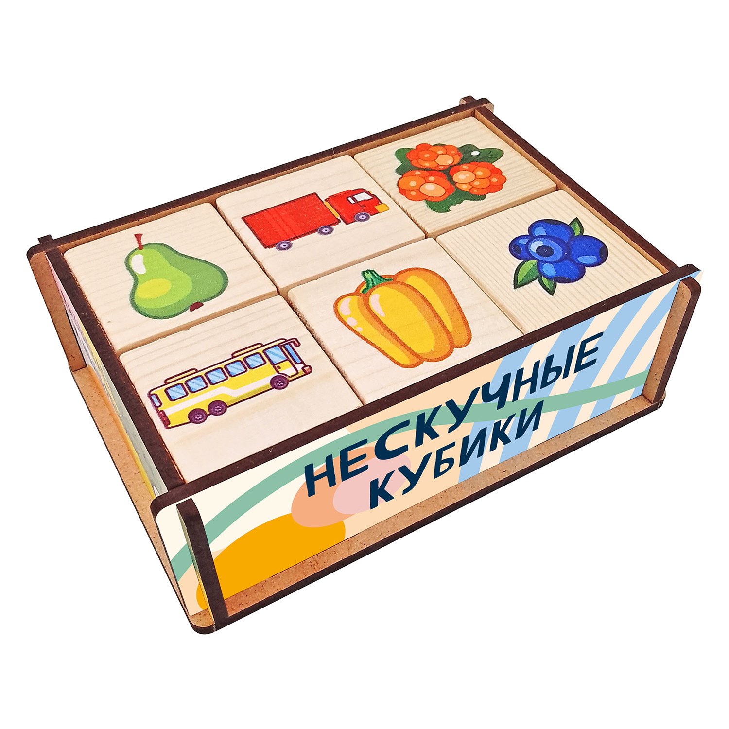 Игрушка Нескучные игры кубики - фото 7