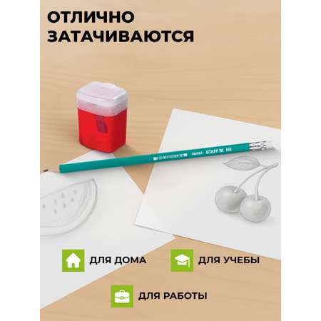 Карандаши чернографитные Staff 1 шт.