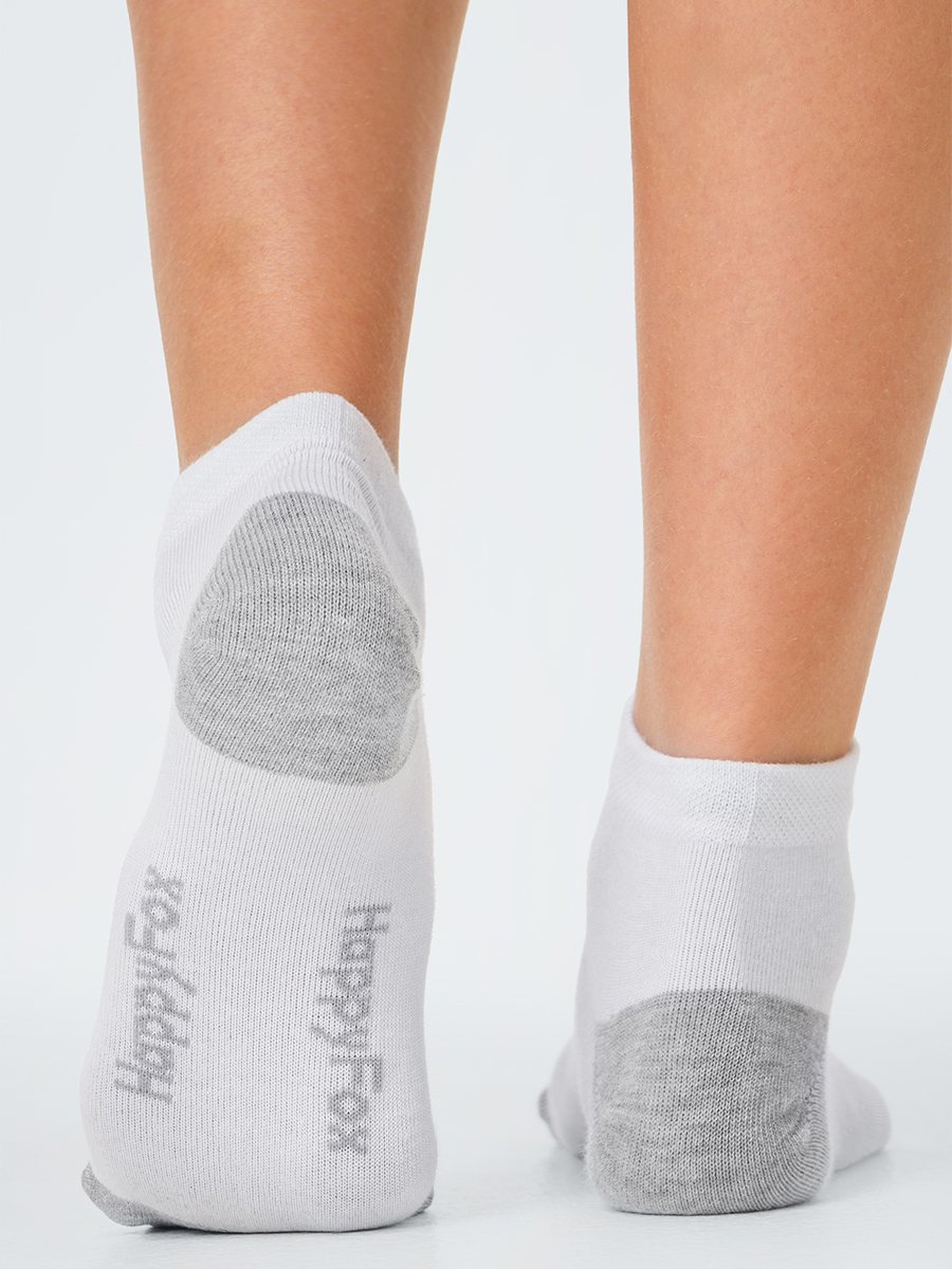 Носки 12 пар HappyFox HFET2001NBсв.серыймеланж.12 - фото 3