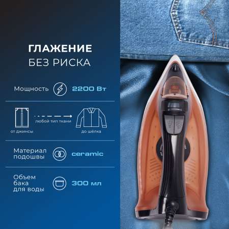 Электрический утюг ENDEVER DELTA-118