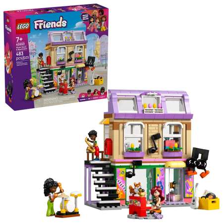 Конструктор LEGO Friends Музыкальный магазин 483 дет.