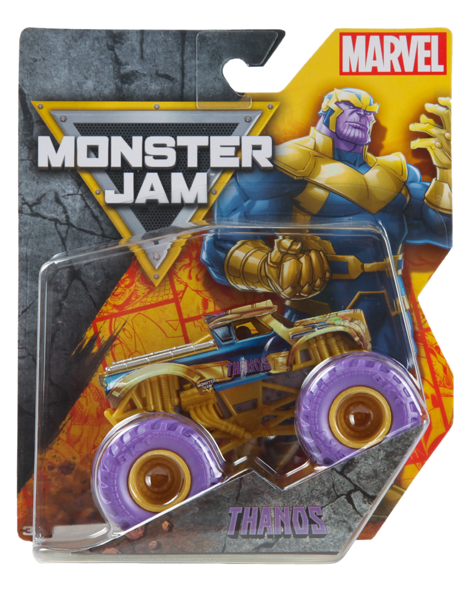Внедорожник Monster Jam Marvel Thanos 6069960/20154359 - фото 7