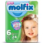 Подгузники Molfix 6 24 шт.