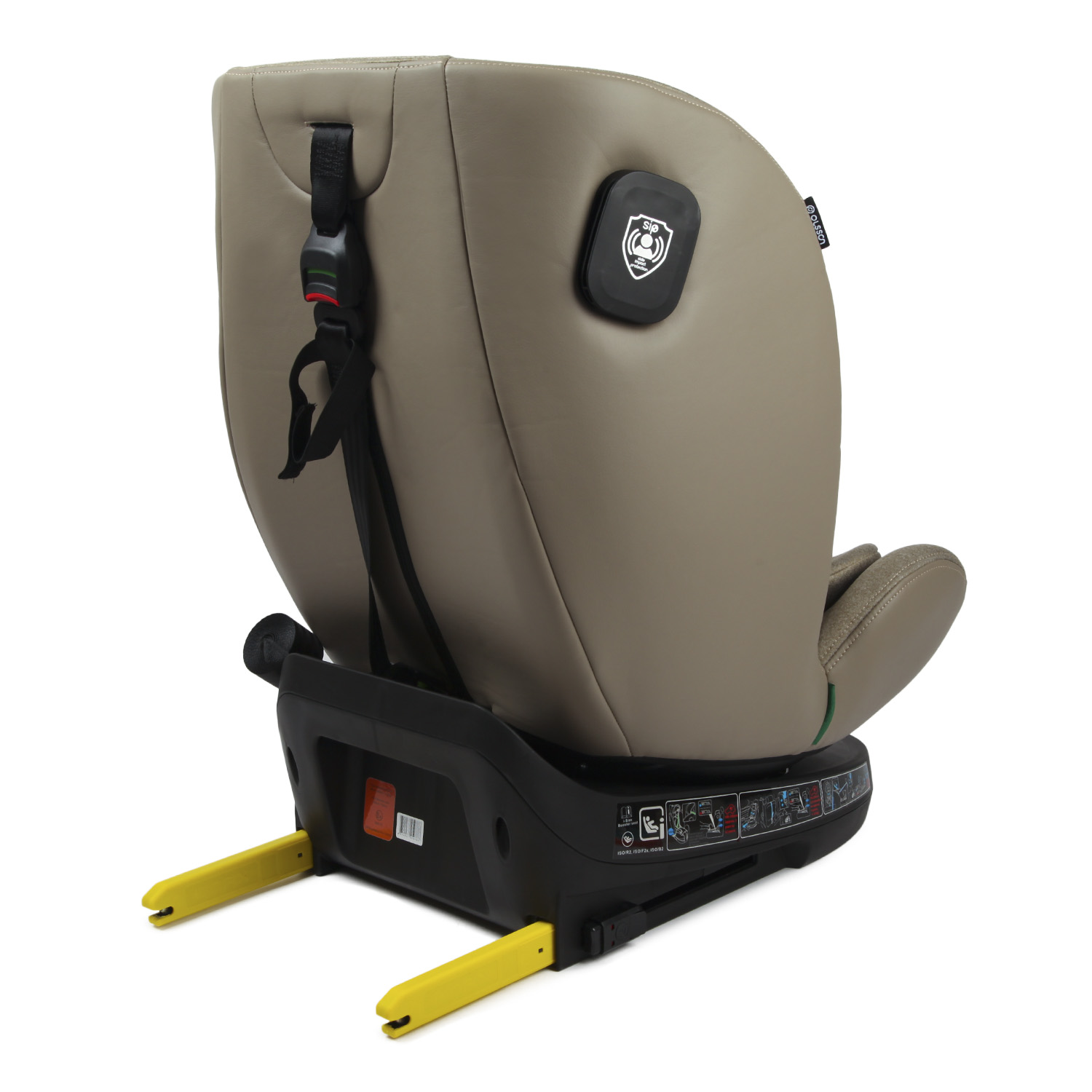 Автокресло Olsson Grow Up Beige Isofix 0+/1/2/3 (0-36 кг) - фото 16