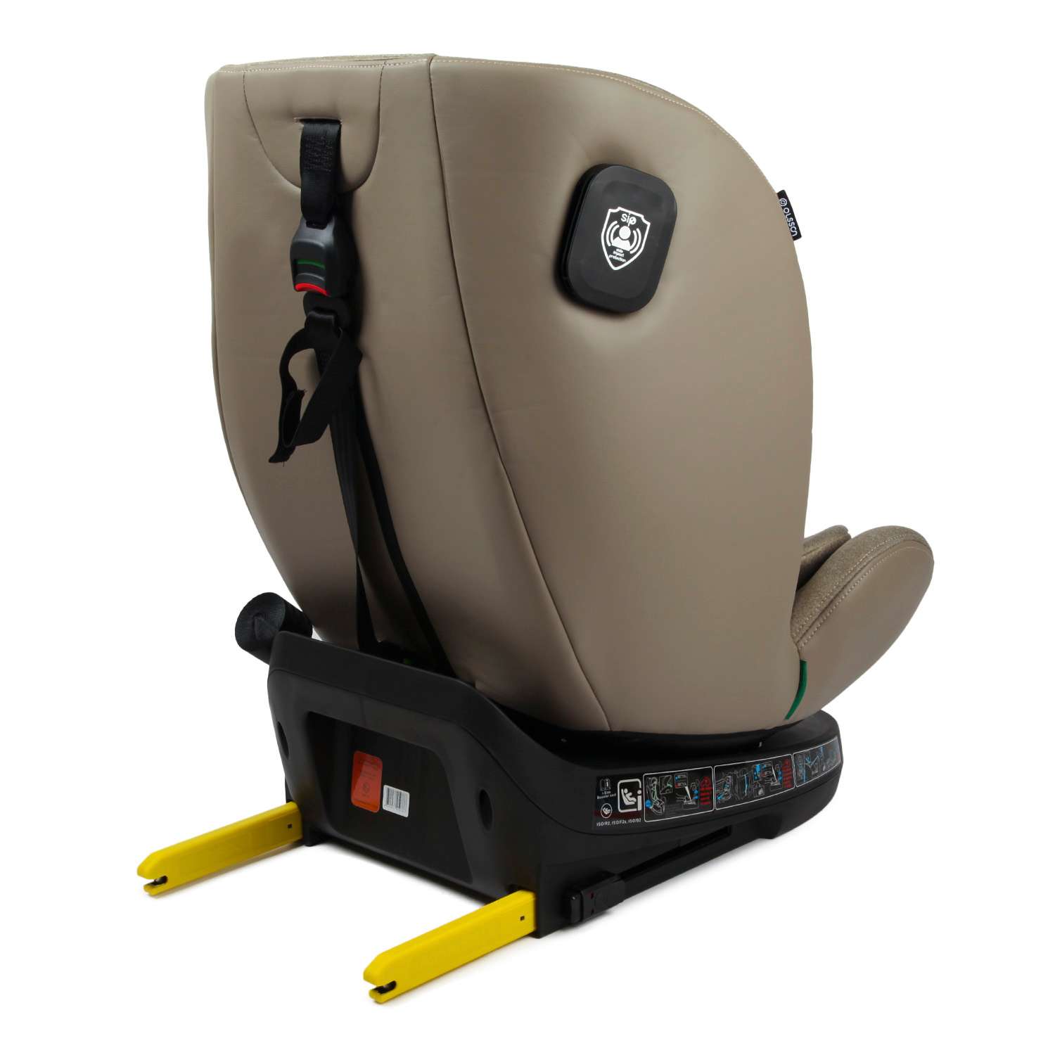 Автокресло Olsson Grow Up Beige Isofix 0+/1/2/3 (0-36 кг) - фото 16
