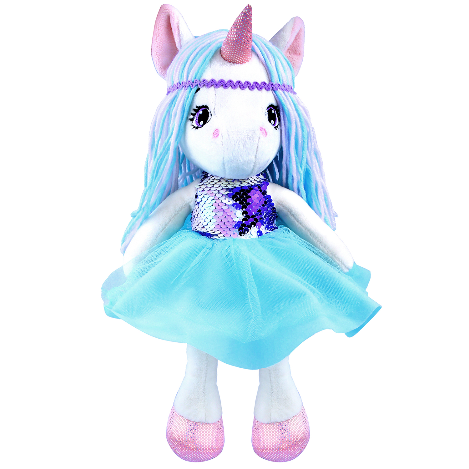 Игрушка мягкая Fancy единорог - фото 1