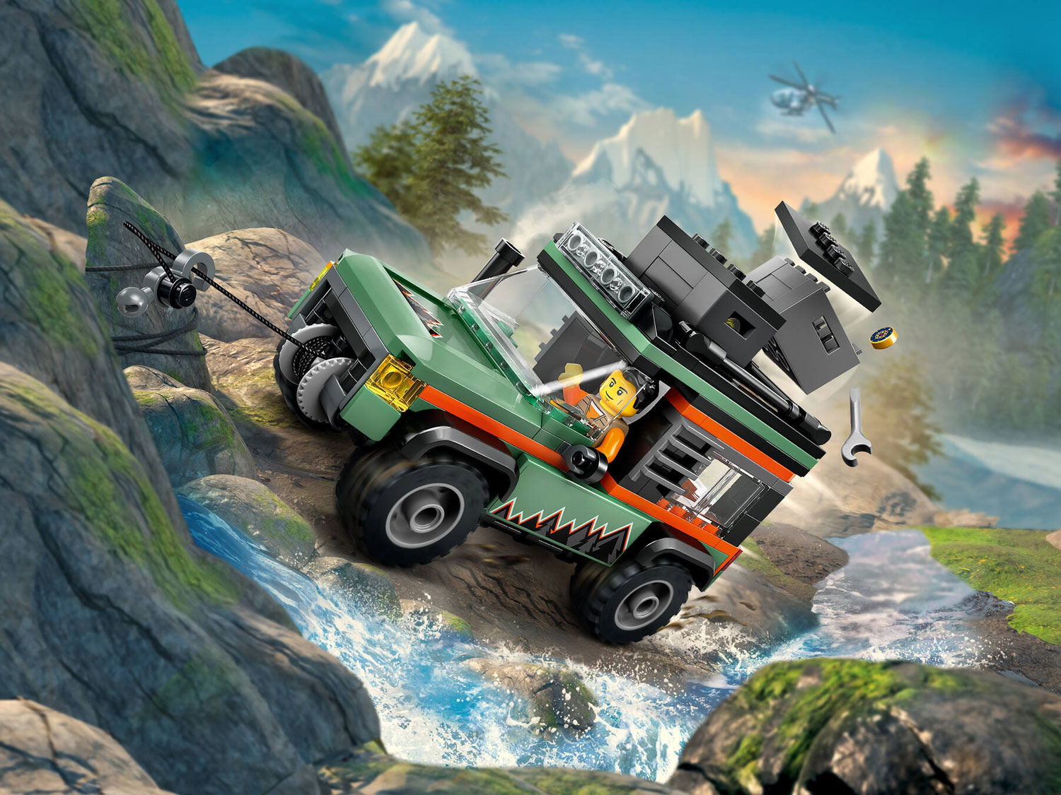 Конструктор LEGO City Внедорожник 60447 221 дет. - фото 12