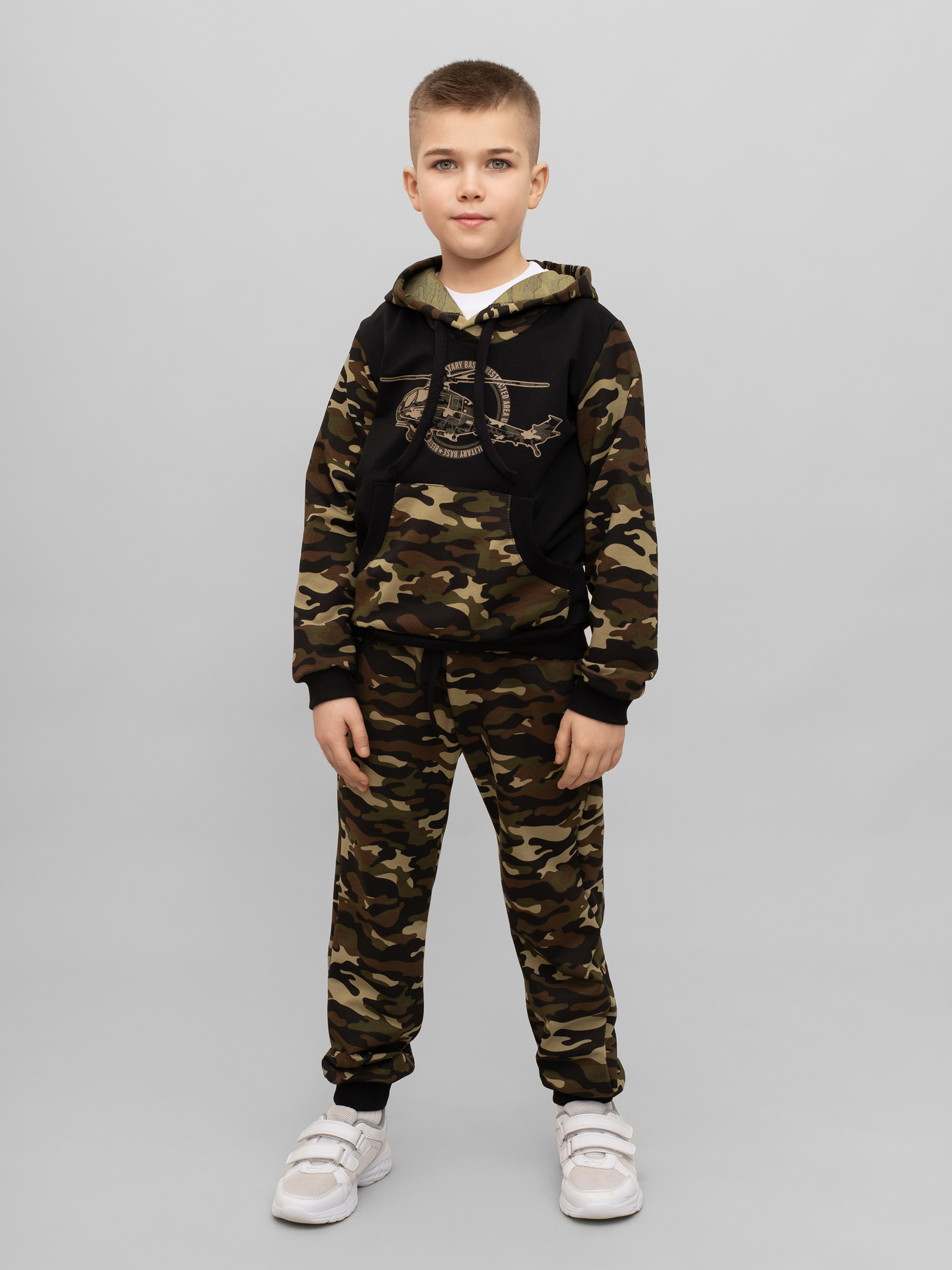 Худи и брюки Утенок 747 хаки экспедиция - фото 1