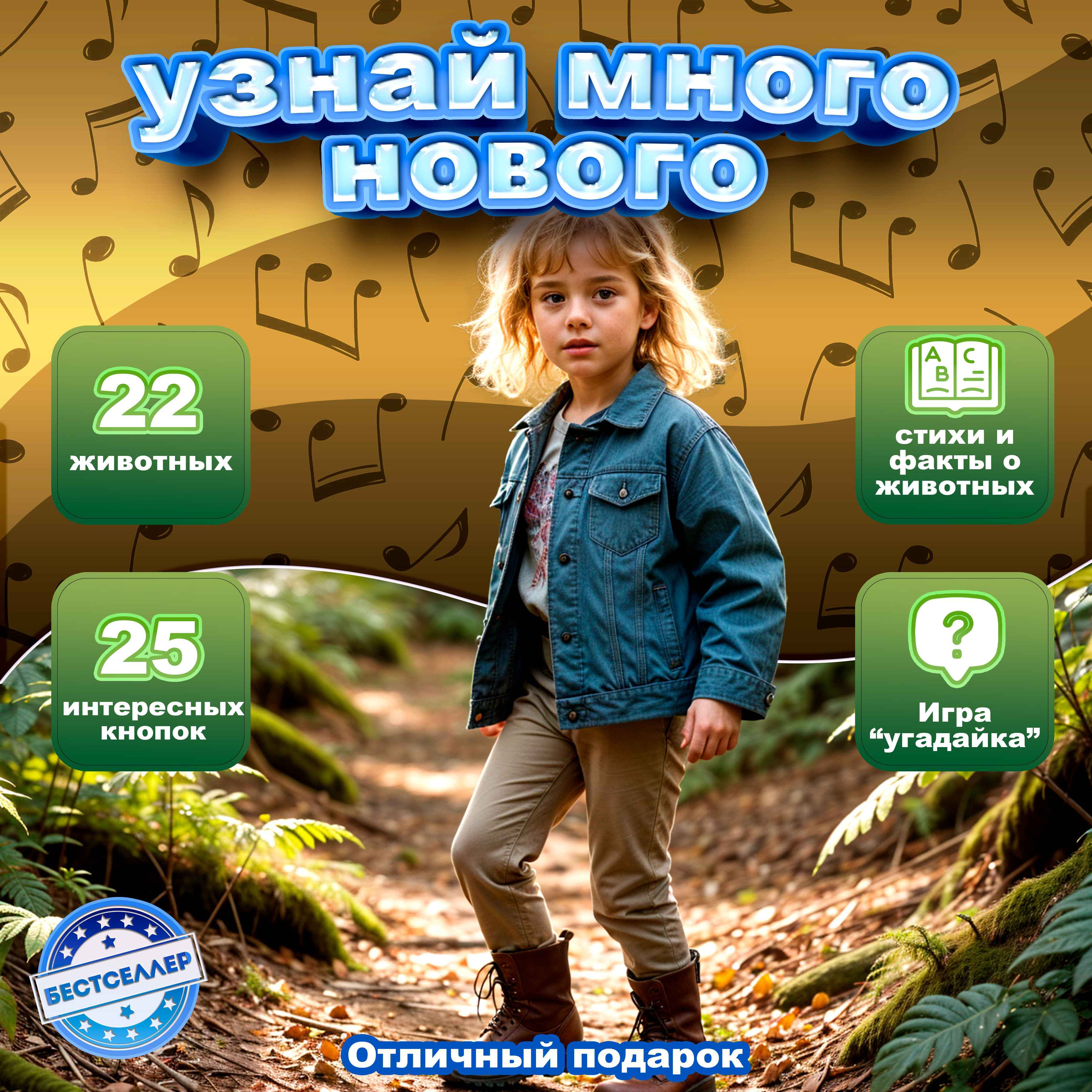 Игрушка Бестселлер развивающий центр Детская развивающая игра - фото 4