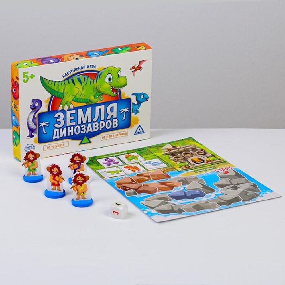 Настольная игра Лас Играс Земля динозавров - фото 2