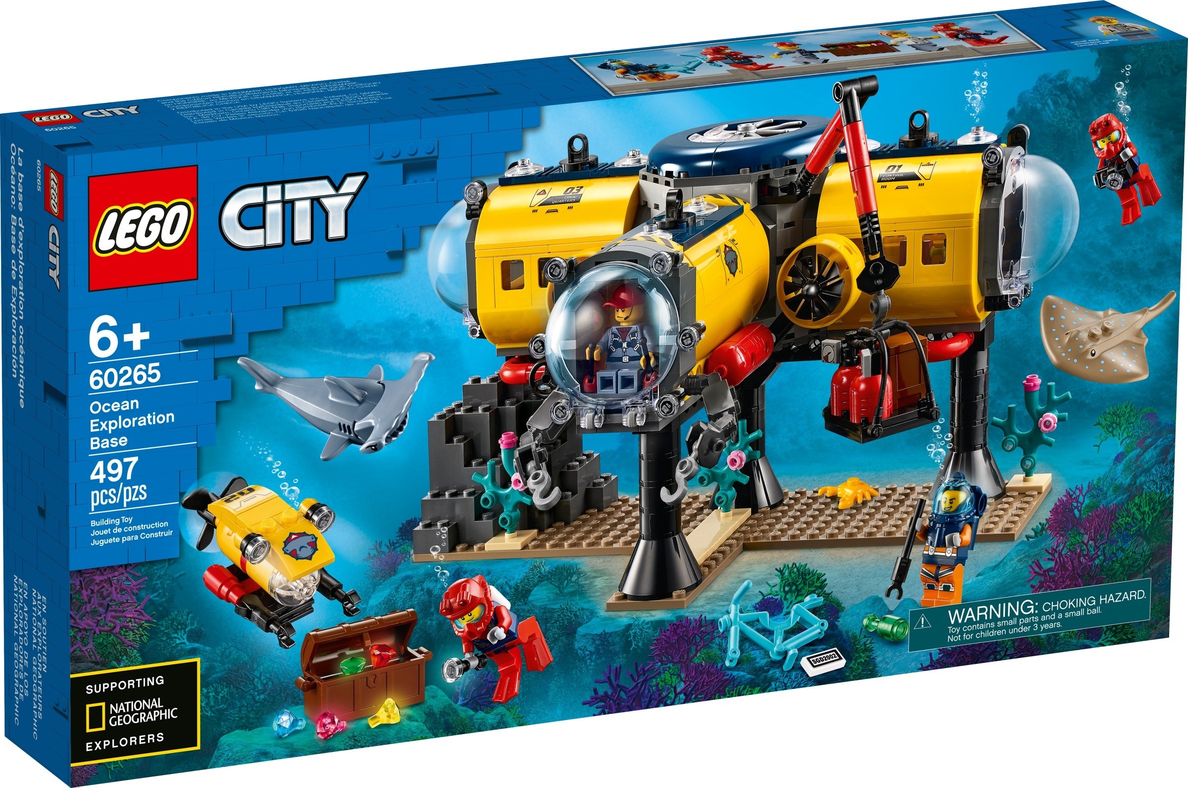 Изображение товара Конструктор LEGO City Исследовательская база 60265 144 деталей