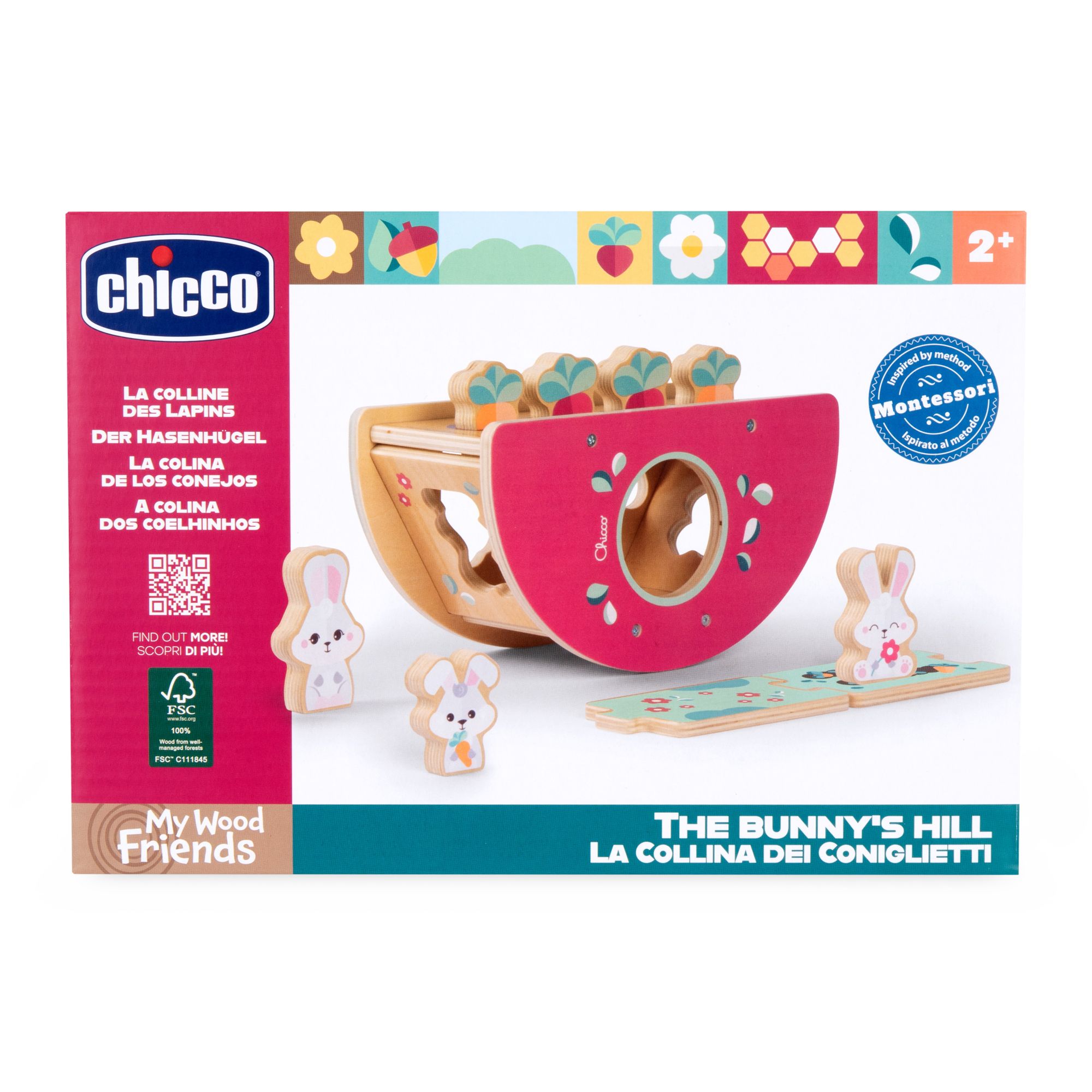 Игрушка Chicco сортер сортер Заячий холм - фото 15