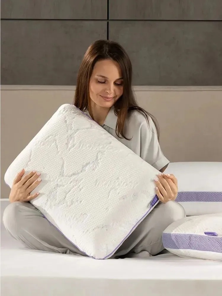 Подушка анатомическая Askona Alpha 38 x 60 см - фото 3
