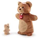 Игрушка мягкая Trudi мишка на руку Медведь с медвежонком 26 см