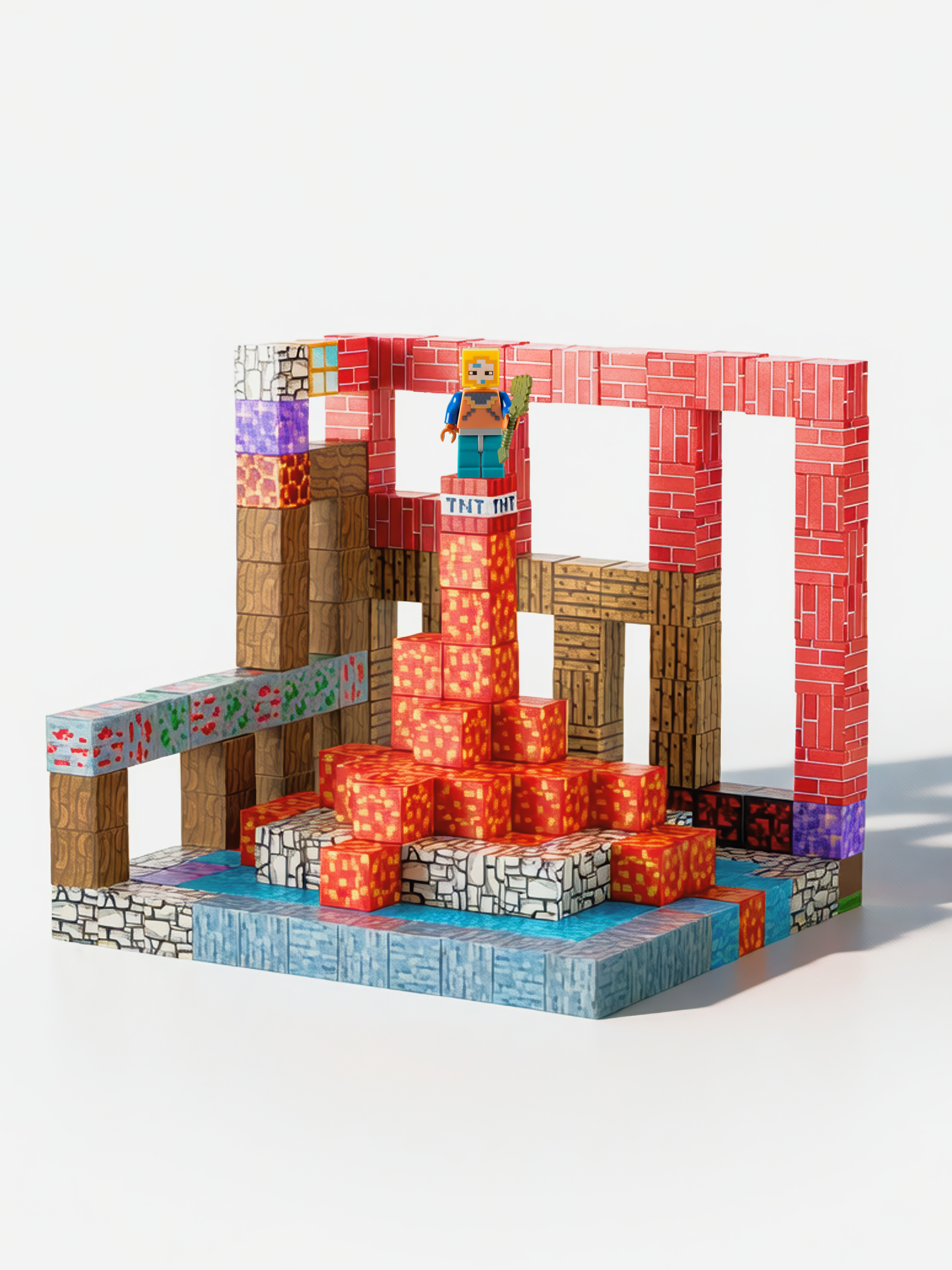 Конструктор SAYFUN toys магнитный 300 дет. - фото 13