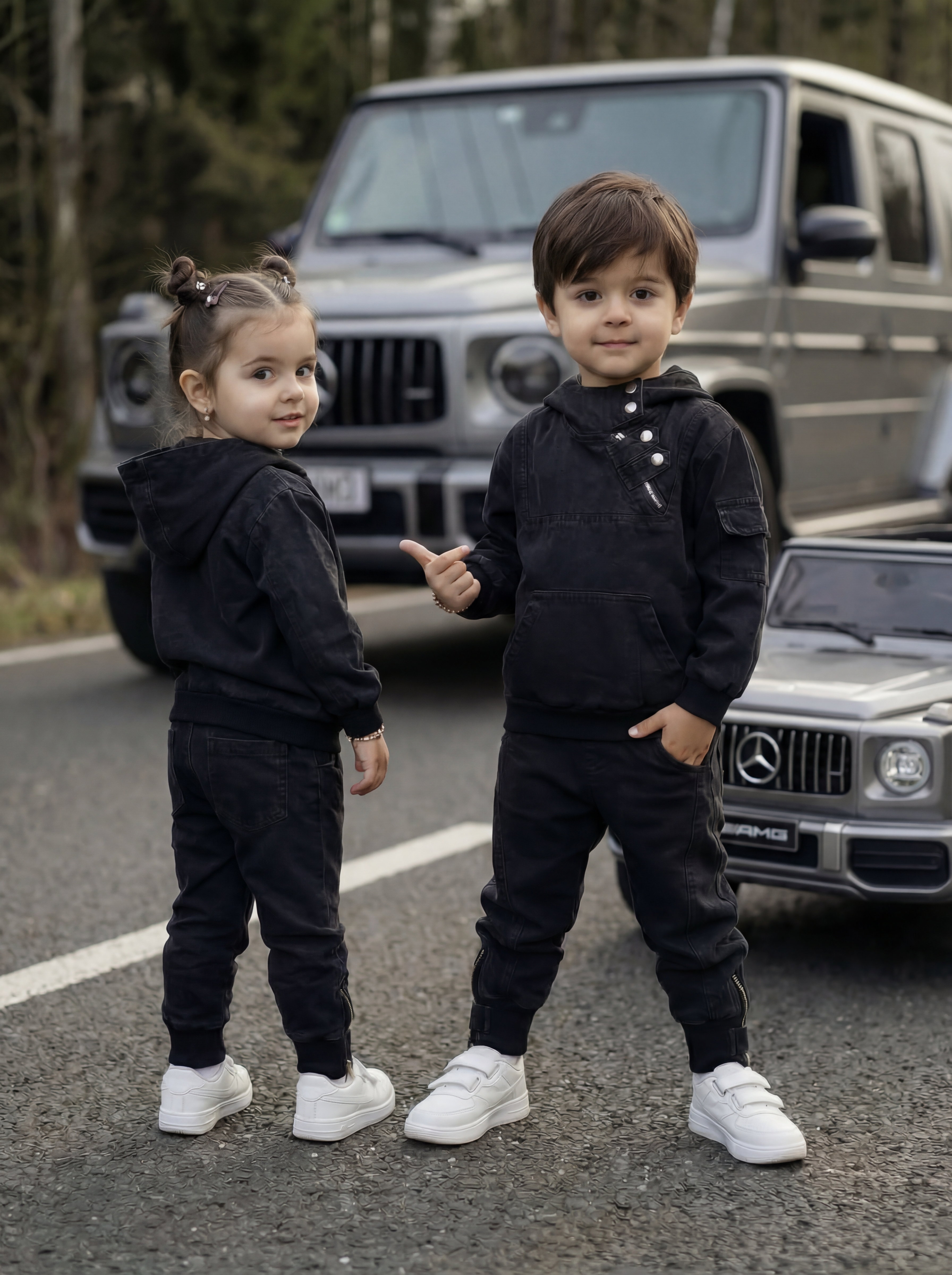 Костюм Artcher КостюмДжинс0001Черный - фото 6