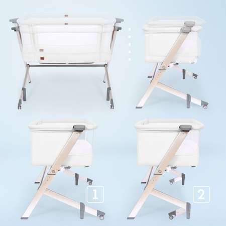 Колыбель Nuovita Accanto Dalia белый