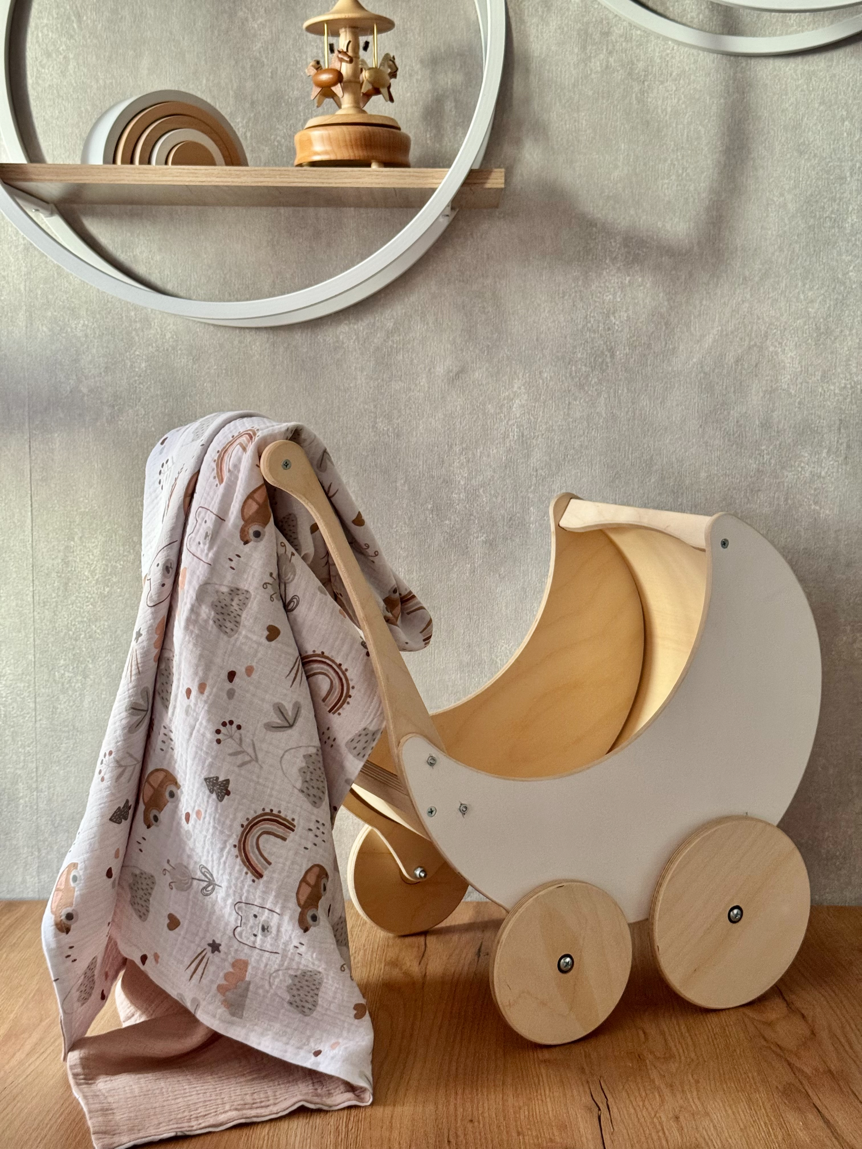 Плед Ладушки муслиновый 95 x 125 см муслин - фото 3