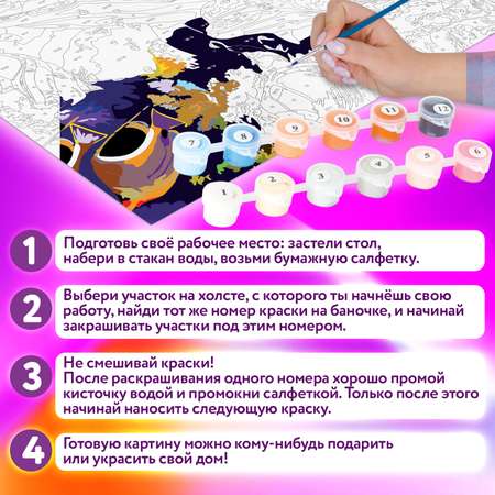 Картина по номерам Юнландия