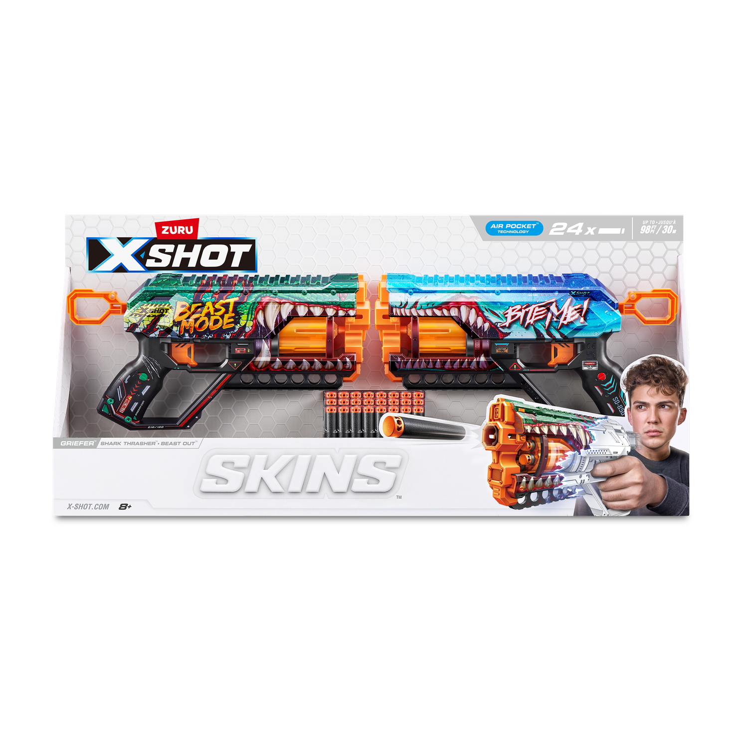 Бластер Zuru XSHOT  Skins Гриффер - фото 9