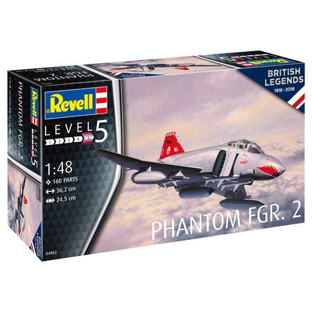 Сборная модель Revell Истребитель British Phantom FGR Mk2