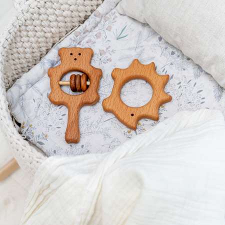 Игрушка Mag Wood погремушка Мамино счастье