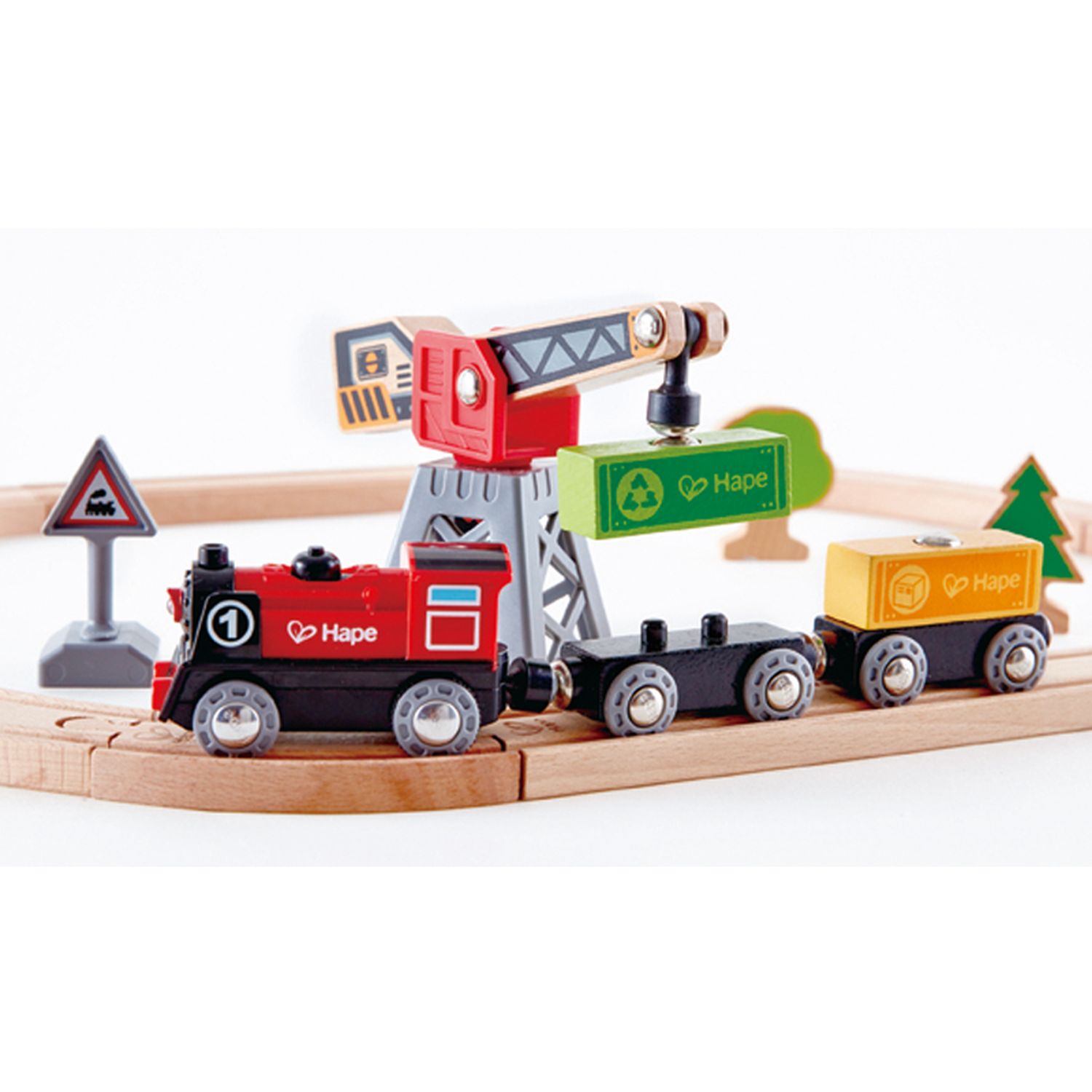Развивающая железная дорога Hape E3731_HP - фото 7