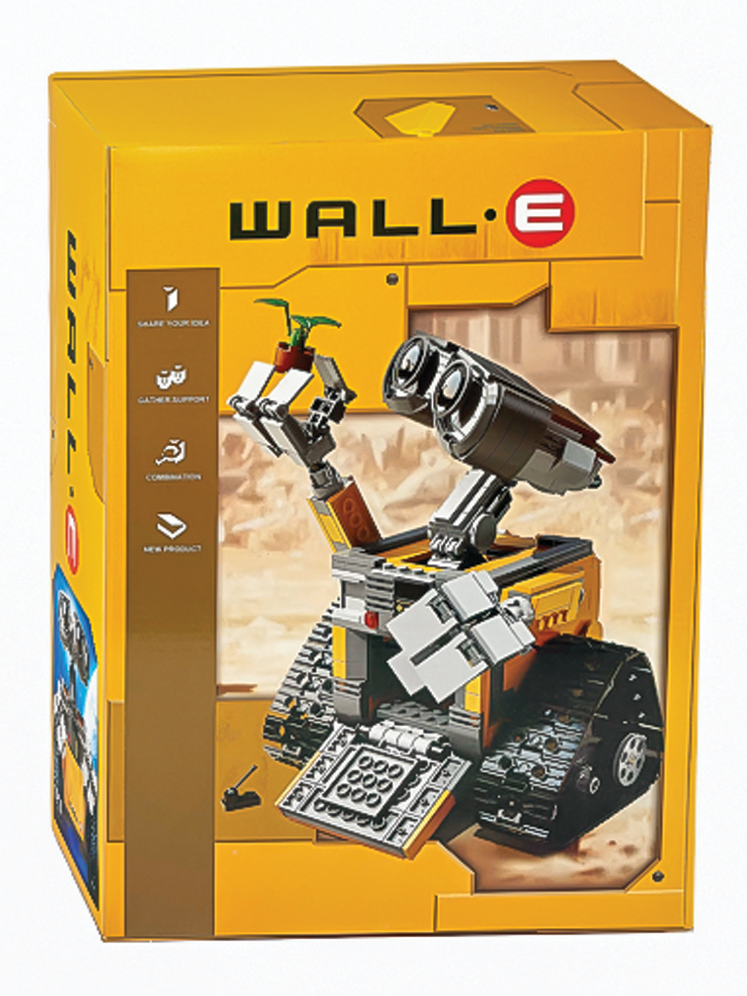 Конструктор Madliani Робот Валли 687 дет. - фото 9