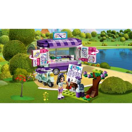 Конструктор LEGO Friends Передвижная мастерская Эммы блочный