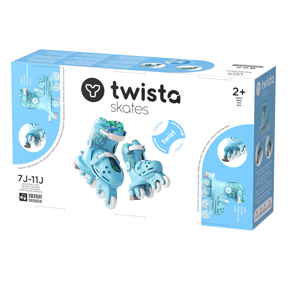 Роликовые коньки Yvolution 25-28 - фото 5