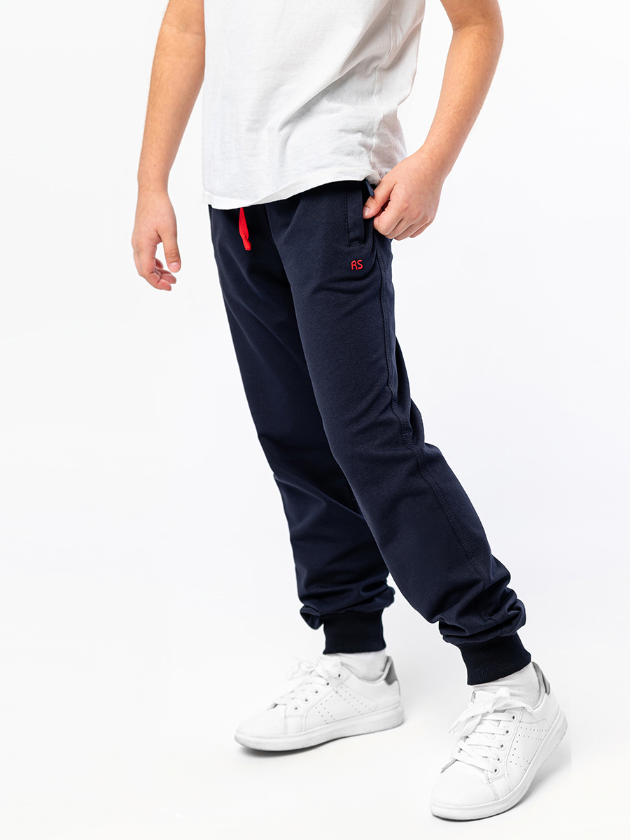Брюки спортивные RODOS М-238/Синий_красный - фото 1