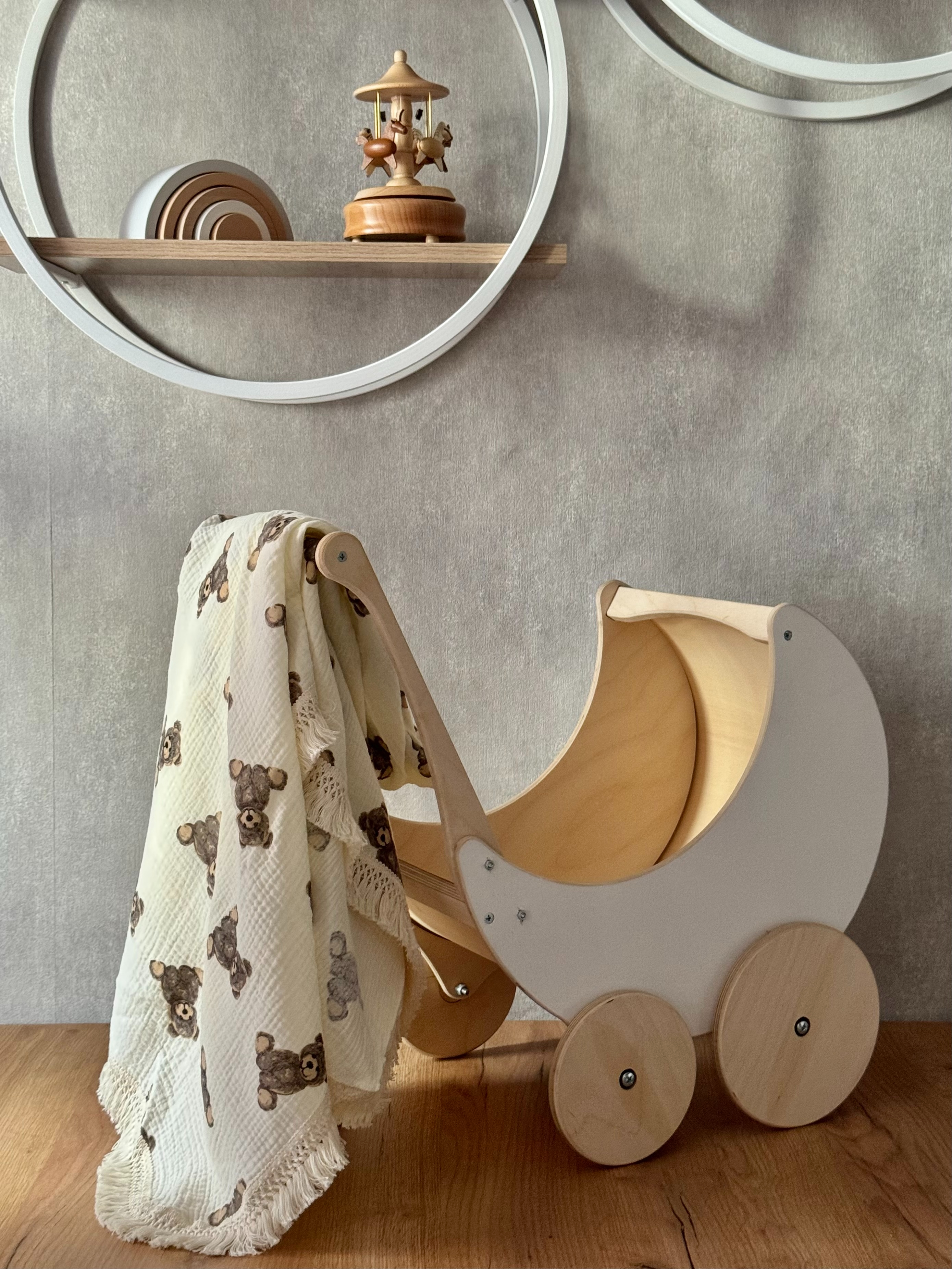 Плед Ладушки муслиновый 100 x 130 см муслин - фото 3