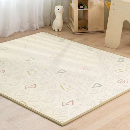 Коврик двухсторонний Parklon Prime Living Пастель и Тераццо 150x200x1 см
