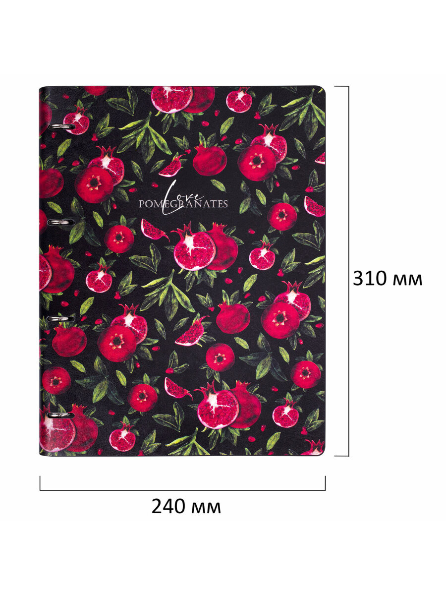 Тетрадь со сменным блоком Brauberg клетка 120 лист. - фото 6