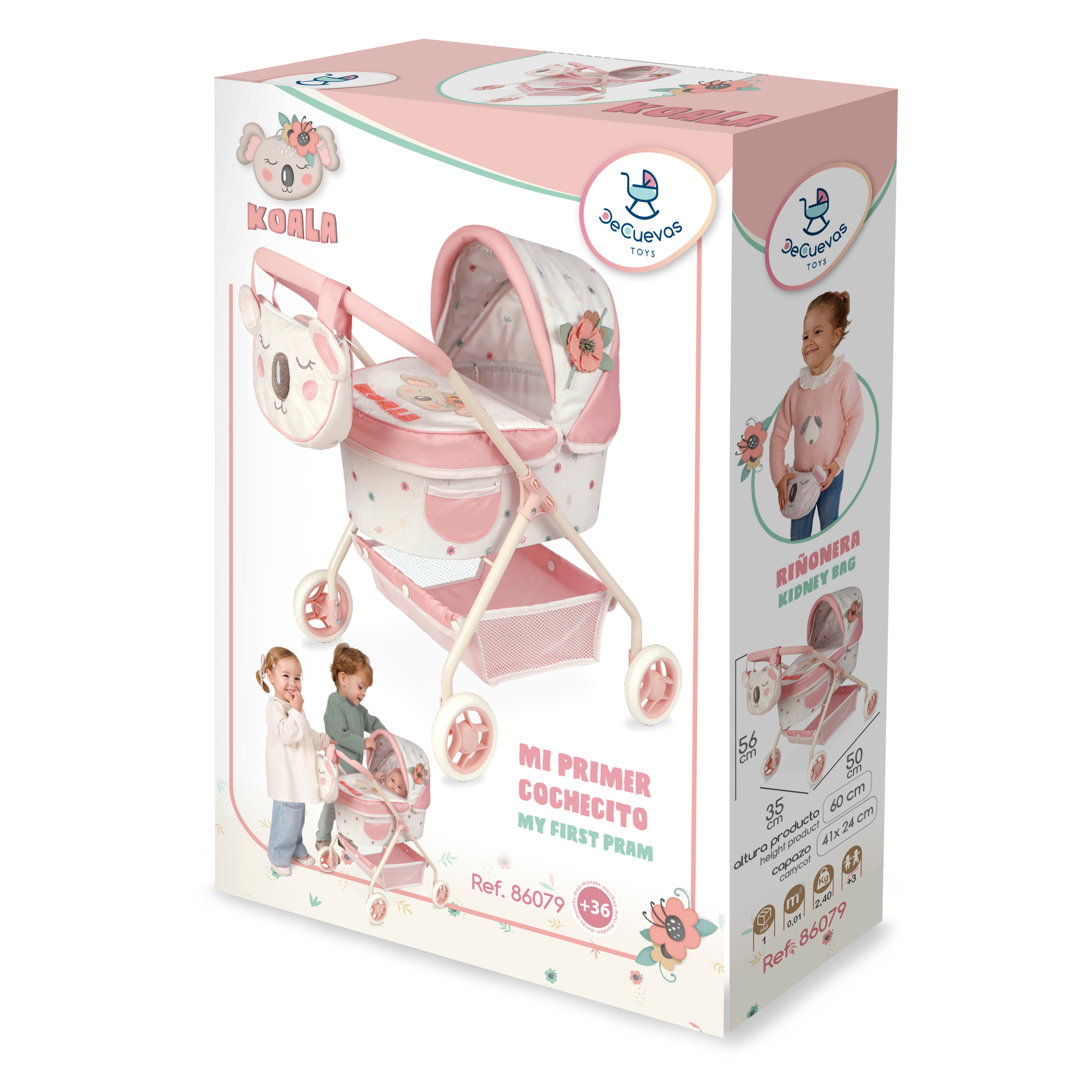 Коляска-люлька для кукол DeCuevas Toys 86079 - фото 8