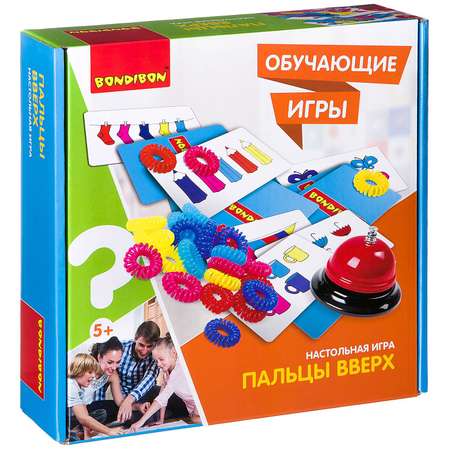 Настольная игра Bondibon для моторики Пальцы Вверх