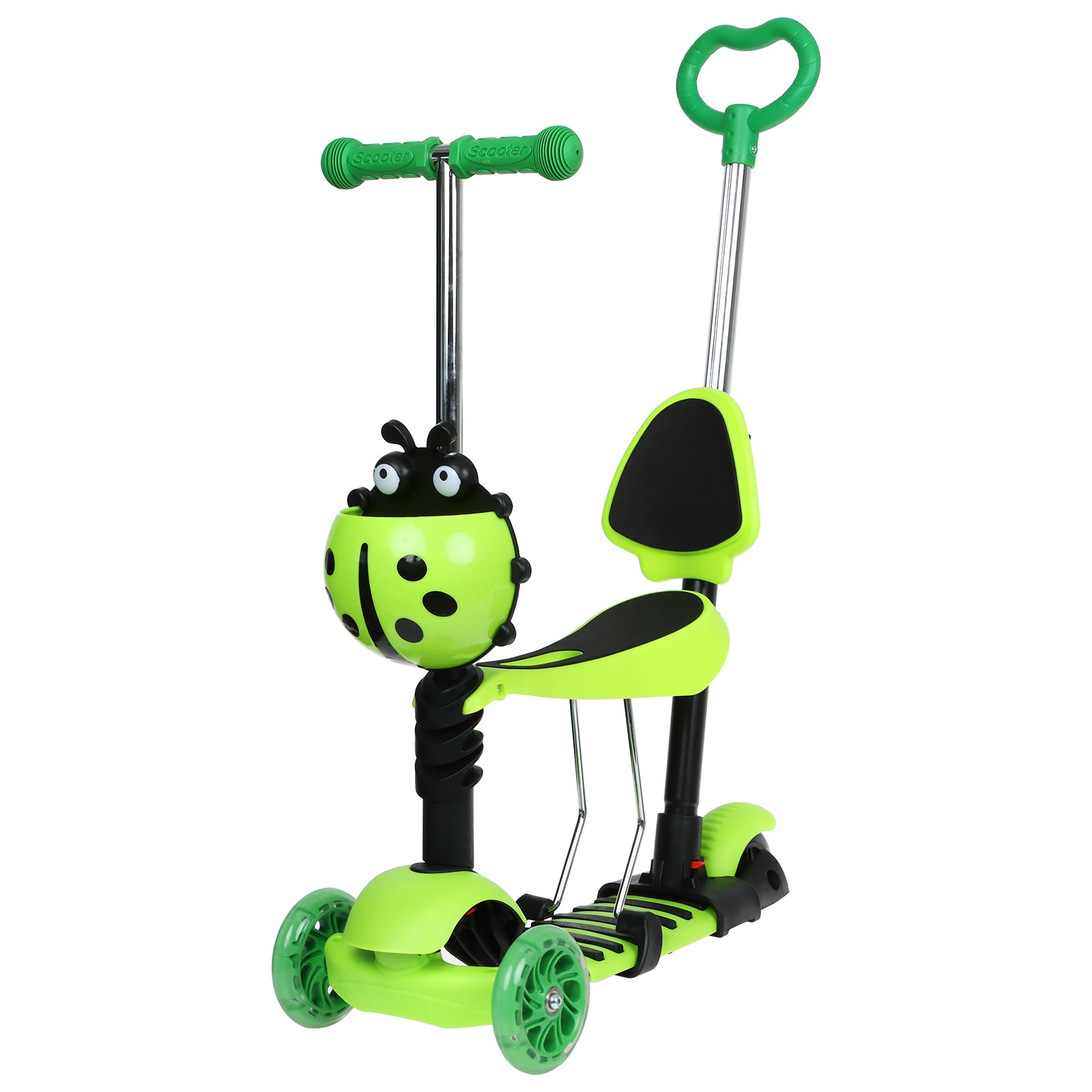 Самокат GRAFFITI трехколесный - фото 3