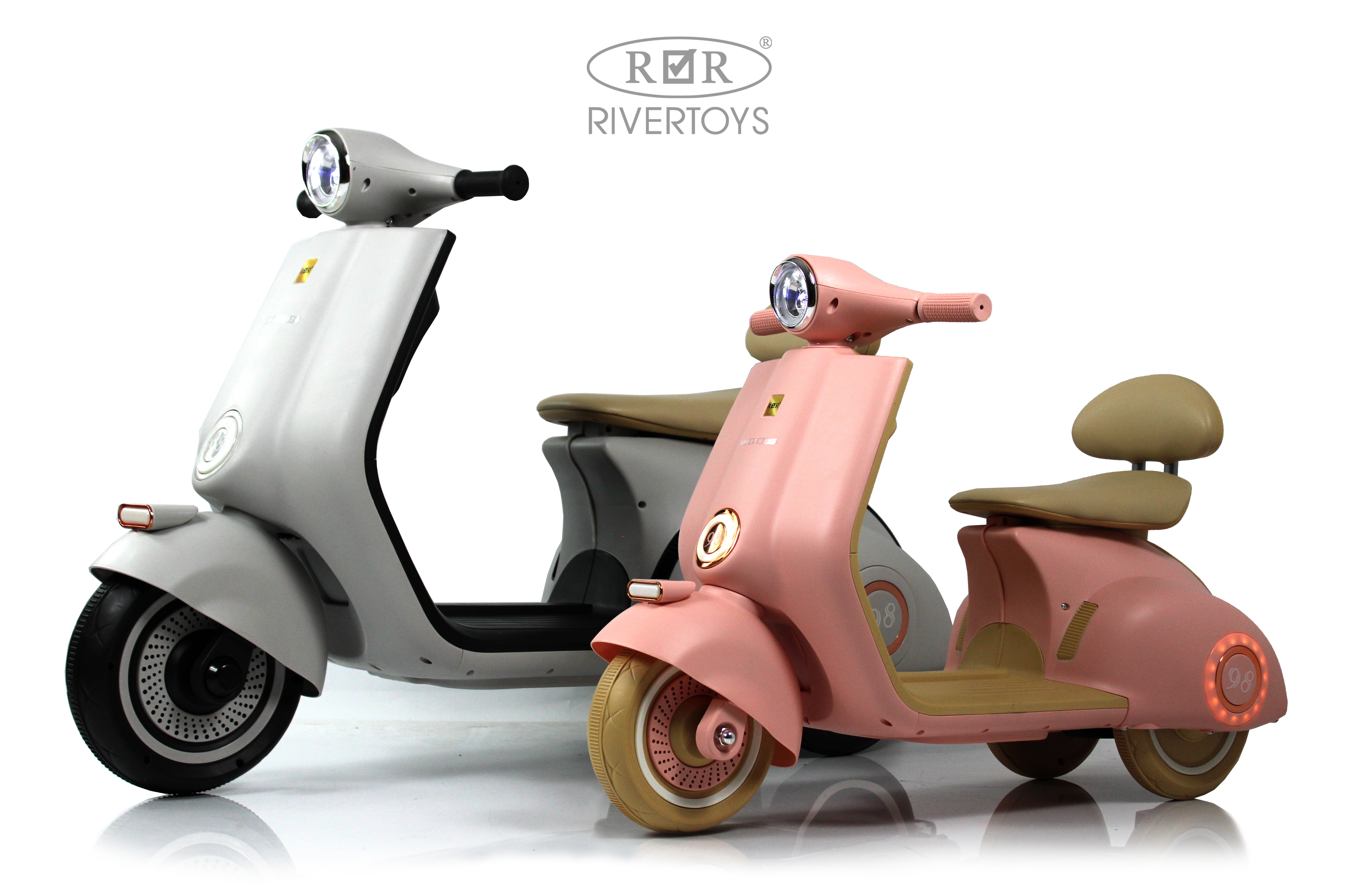 Электромобиль RIVERTOYS K444PX-A-GRAY - фото 19