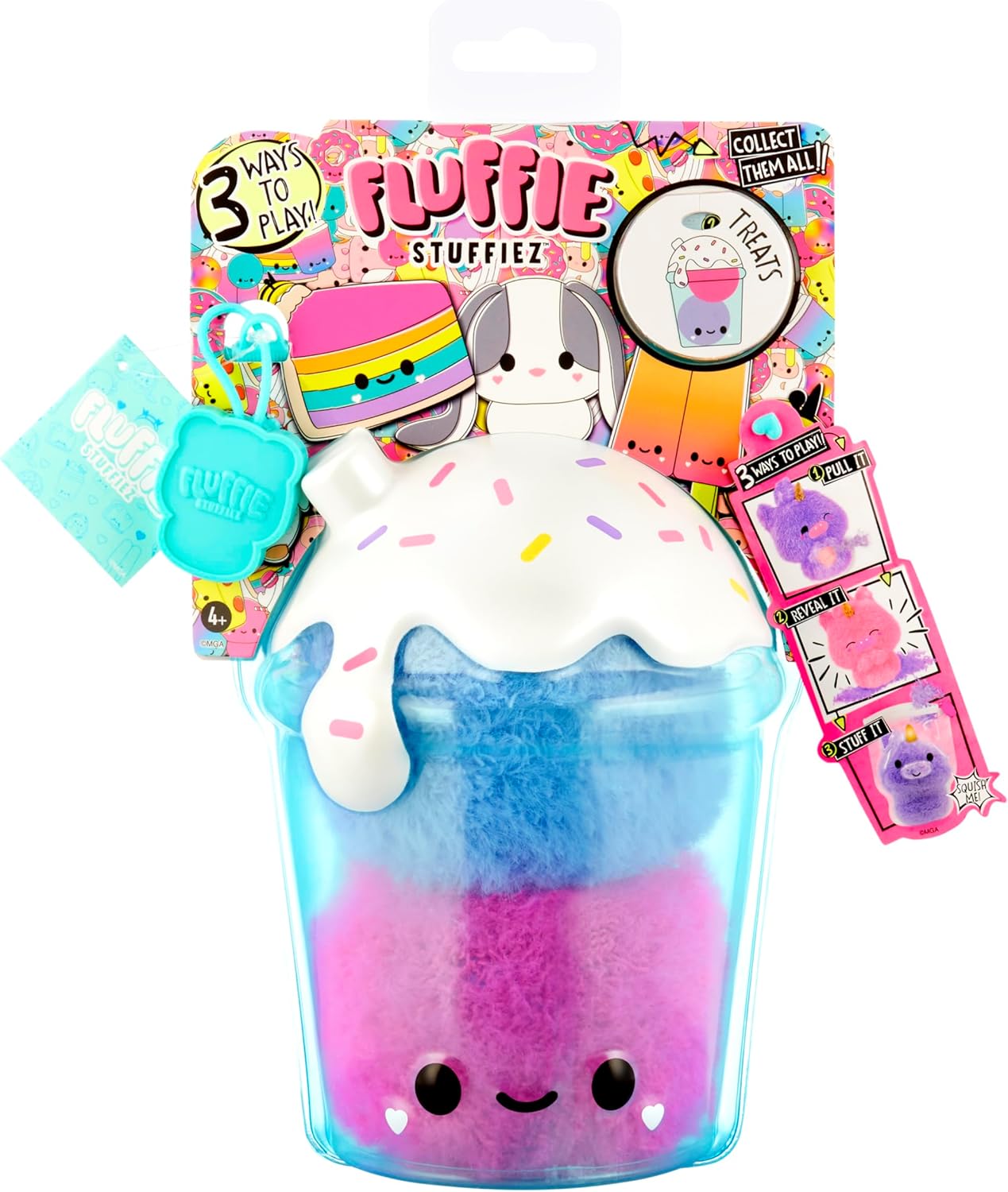 Мягкая игрушка FLUFFIE STUFFIEZ Боба 25 см - фото 1