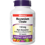 БАД Webber naturals Магния цитрат 150 мг 985 мг 60 капс
