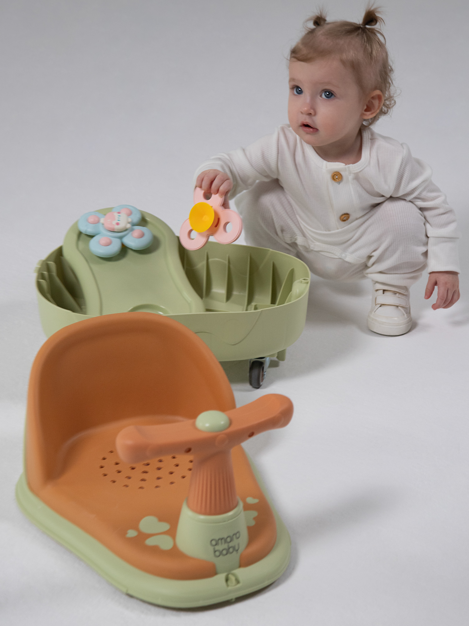 Пушкар Amarobaby Swimmy серый - фото 19