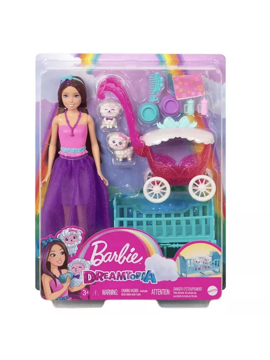 Кукла модельная Barbie Dreamtopia Skipper для ухода за ягненком 113093 - фото 2