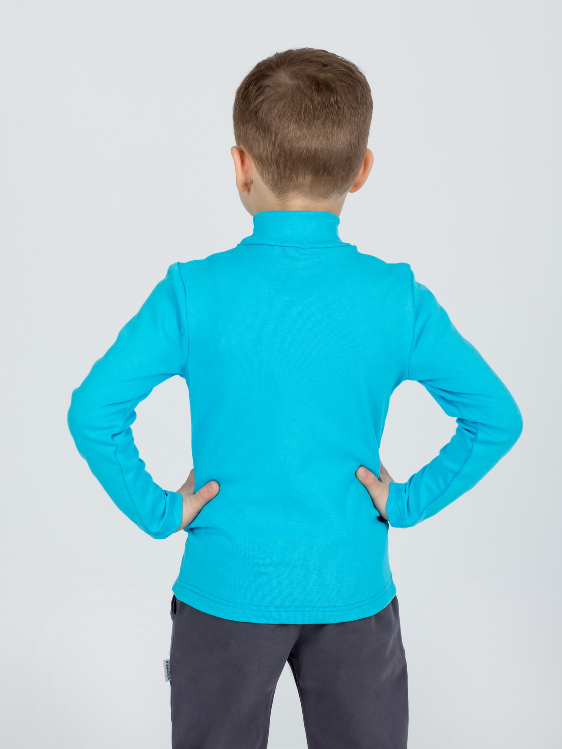 Водолазка KiMMi co к-1408645 св.бирюза - фото 4