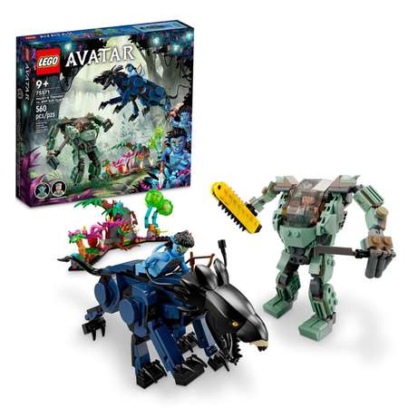 Конструктор LEGO Avatar Нейтири и Танатор блочный