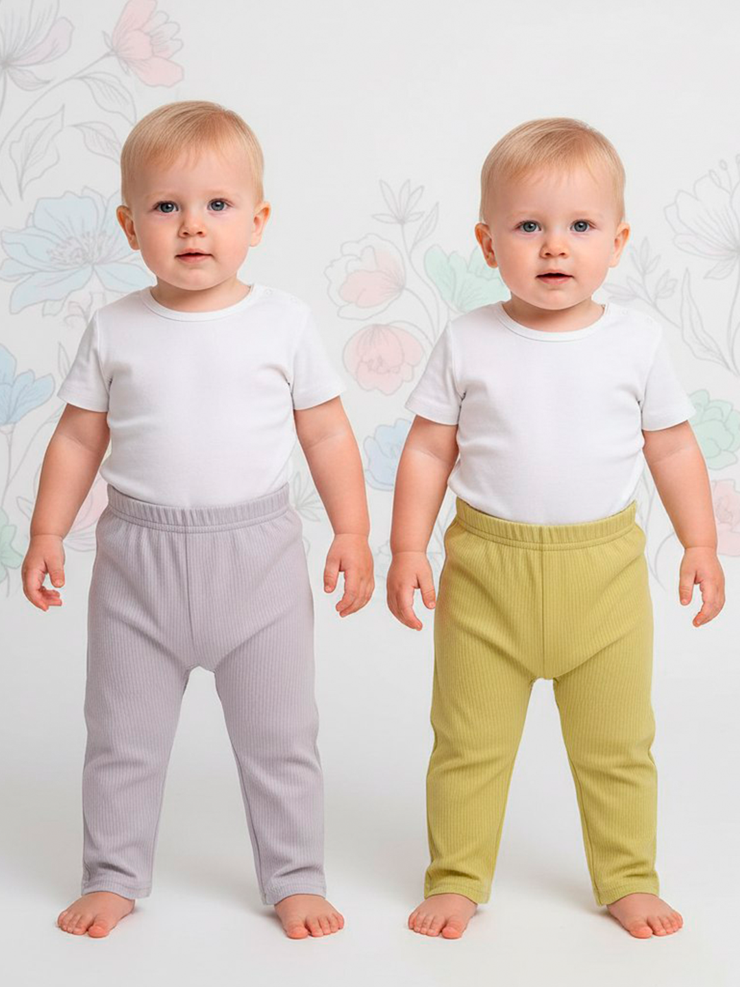 Штанишки 2 шт СовенокЯ 21-302/3-4 - фото 1