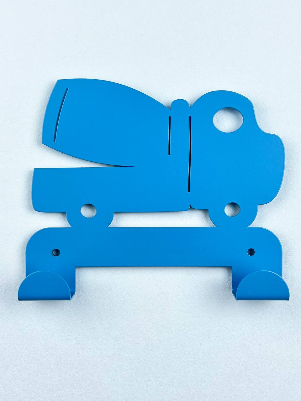 Вешалка настенная Зонт Мастерская Уюта Бетономешалка синяя - фото 1