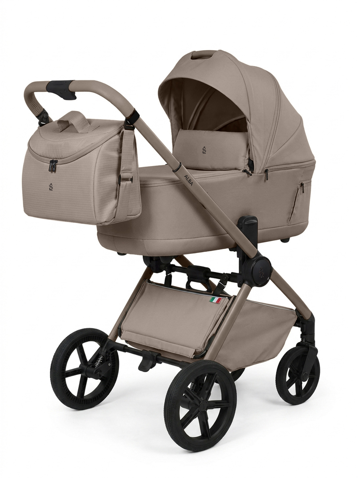 Коляска 2в1 Sweet Baby Alba 2.0 Beige бежевый - фото 1