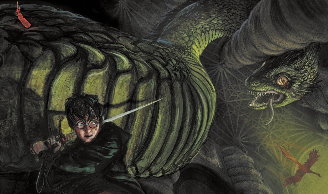 Книга Махаон Роулинг Дж К Гарри Поттер и Тайная комната с цветными иллюстрациями - фото 11